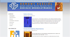 Desktop Screenshot of dkdrohiczyn.pl